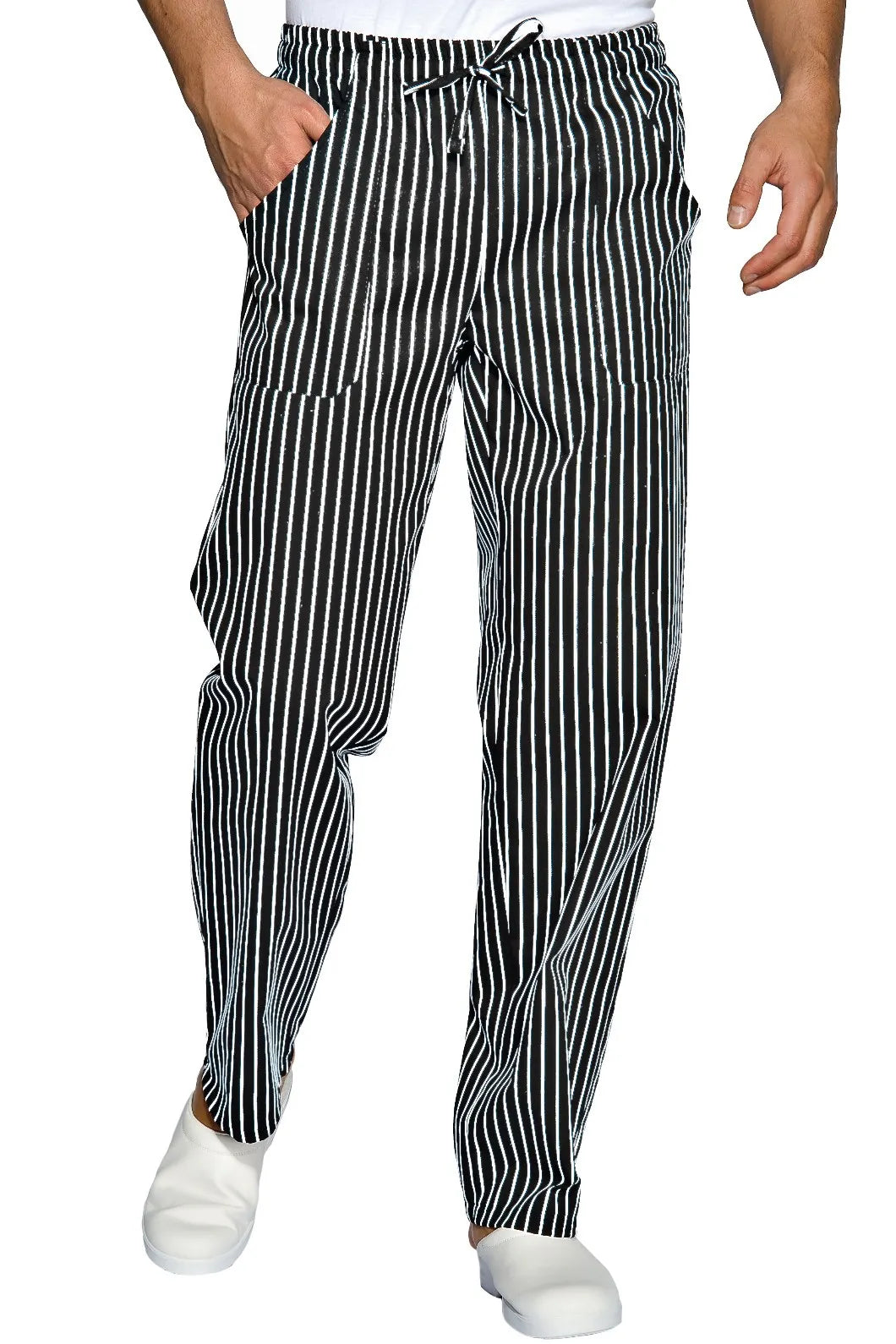 044512 – Pantalone a righe gessato per cucina
